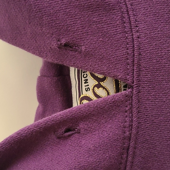 Roots purple hoodie - Unisex - Picture 5 of 6